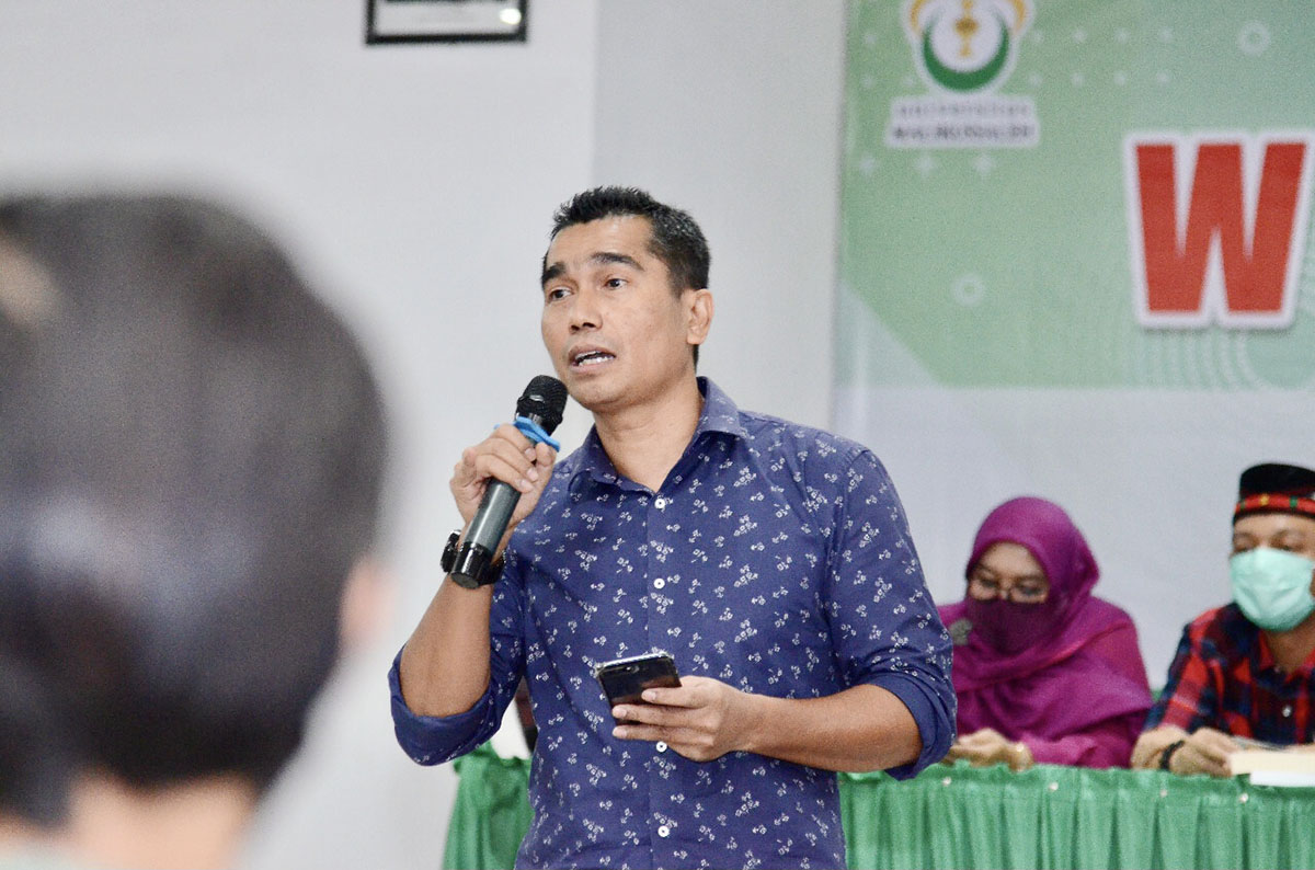 Koordinator Divisi Hukum, Pencegahan, Partisipasi Masyarakat, dan Hubungan Masyarakat (HP2H) Panwaslih Kota Lhokseumawe, Ayi Jufridar. Foto: Ist.