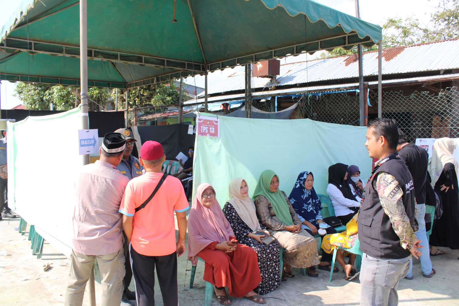 Pemungutan Suara Ulang (PSU) digelar di Tempat Pemungutan Suara (TPS) 13 kawasan Kampung Jawa