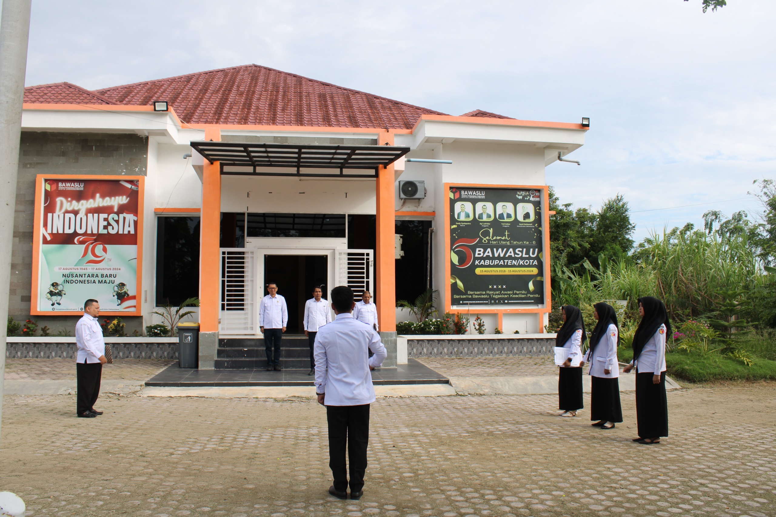 Apel Peringatan HUT Bawaslu RI ke-17