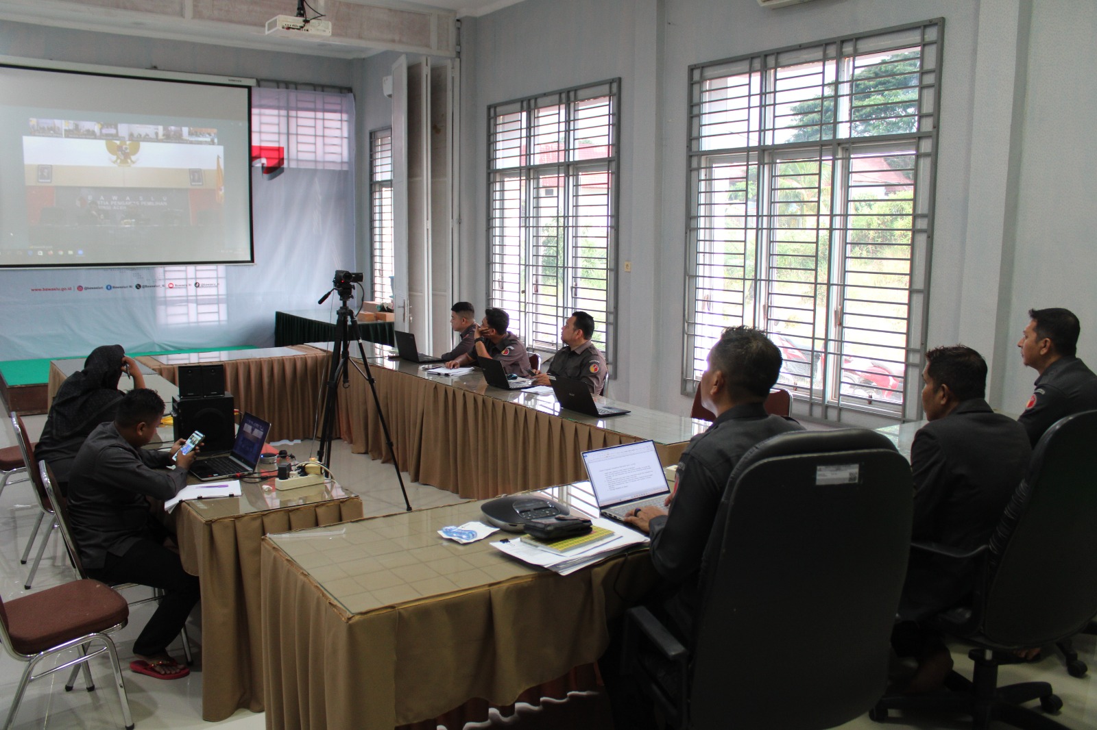 Zoom Meeting Evaluasi PDPB