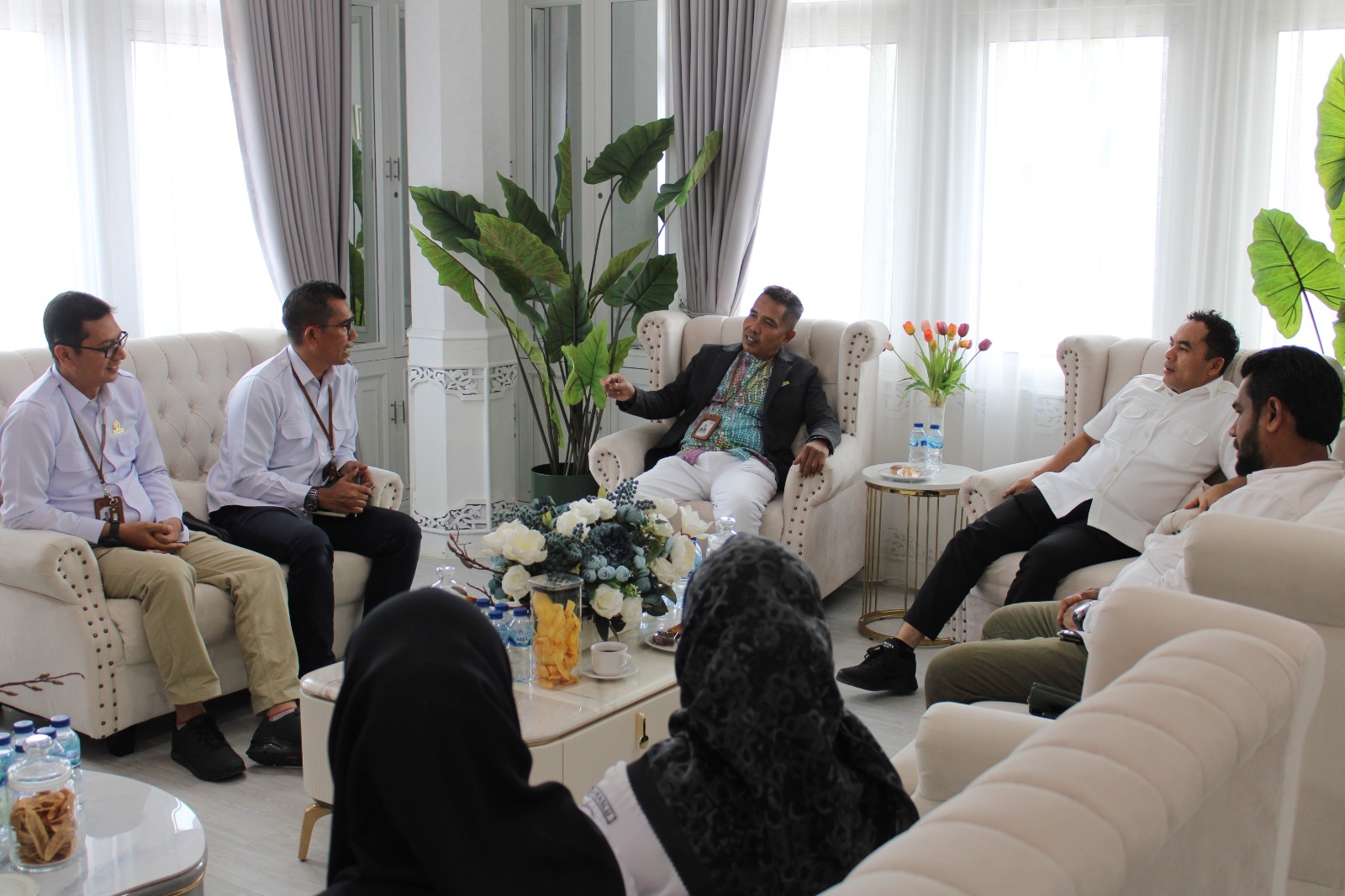 Bawaslu Kota Lhokseumawe lakukan audiensi dan silaturahmi dengan Walikota Lhokseumawe