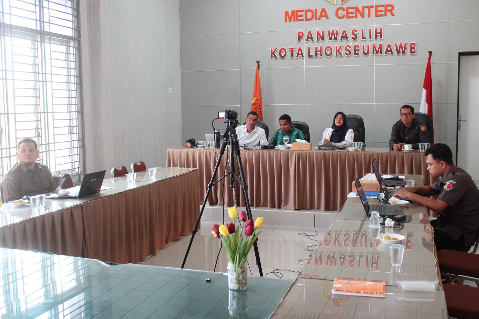 Zoom Meeting program Pendidikan Pengawasan Partisipatif (P2P) pada tahun 2026