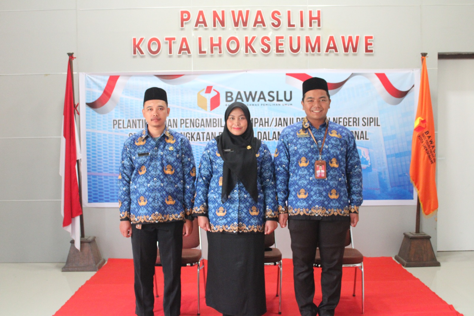 Pelantikan dan Pengambilan Sumpah/Janji Pegawai Negeri Sipil