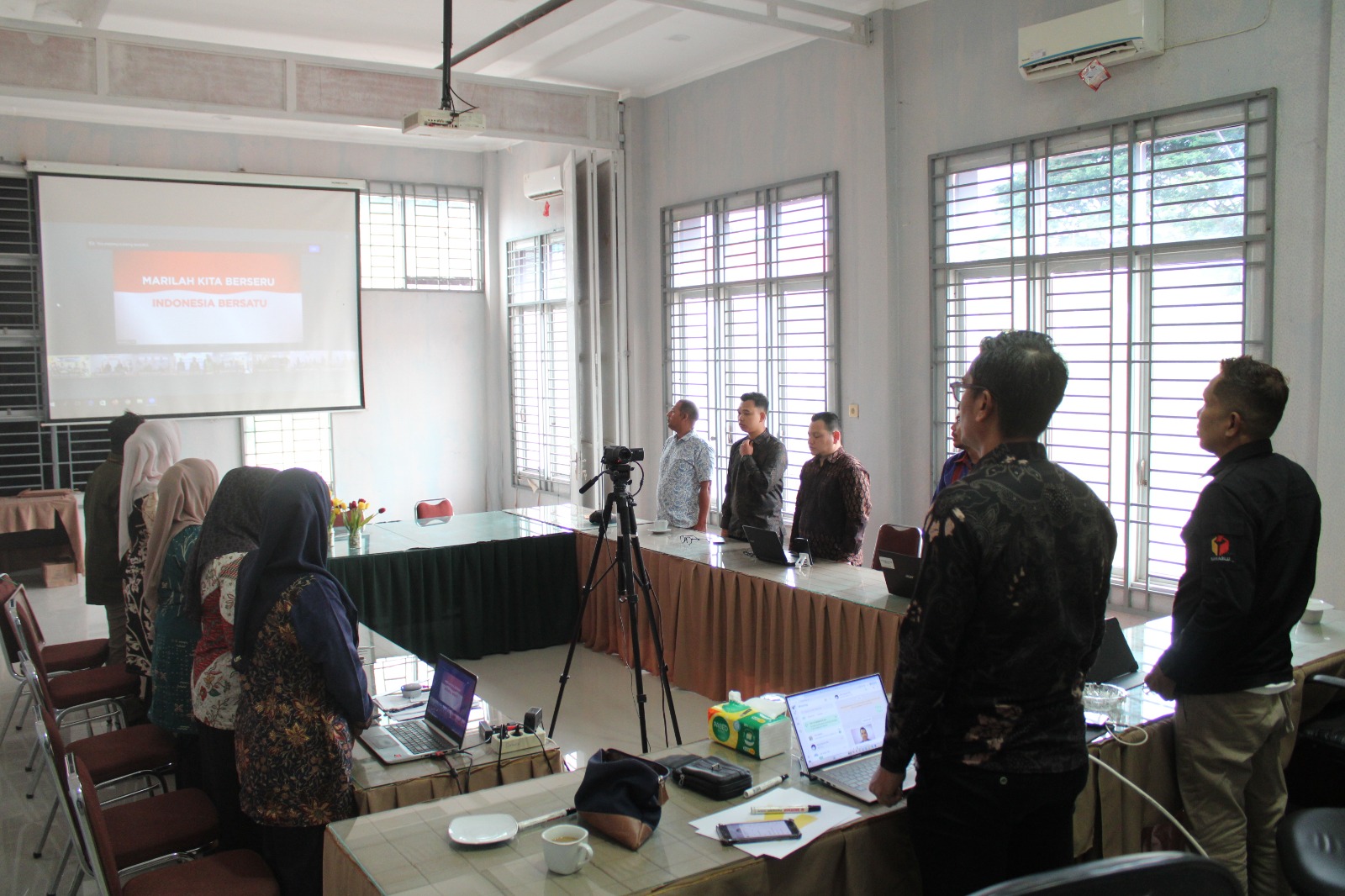 Zoom Meeting Peringatan Hari Ulang Tahun Republik Indonesia