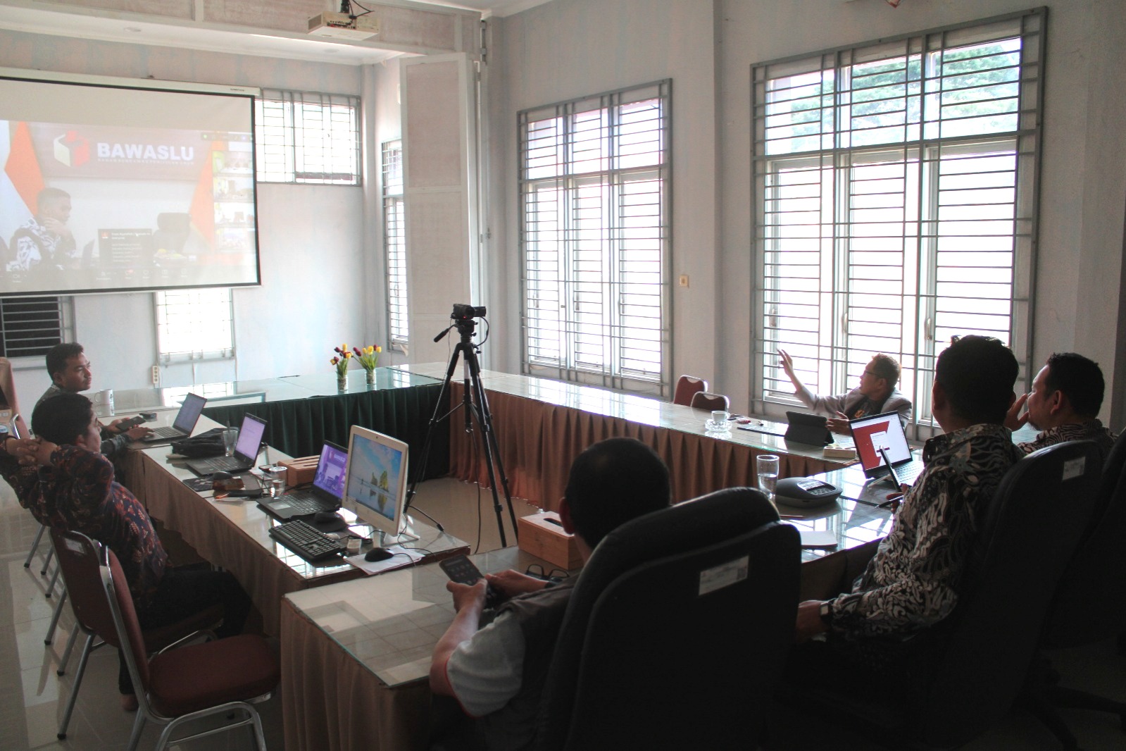 Zoom Meeting bersama Bawaslu RI