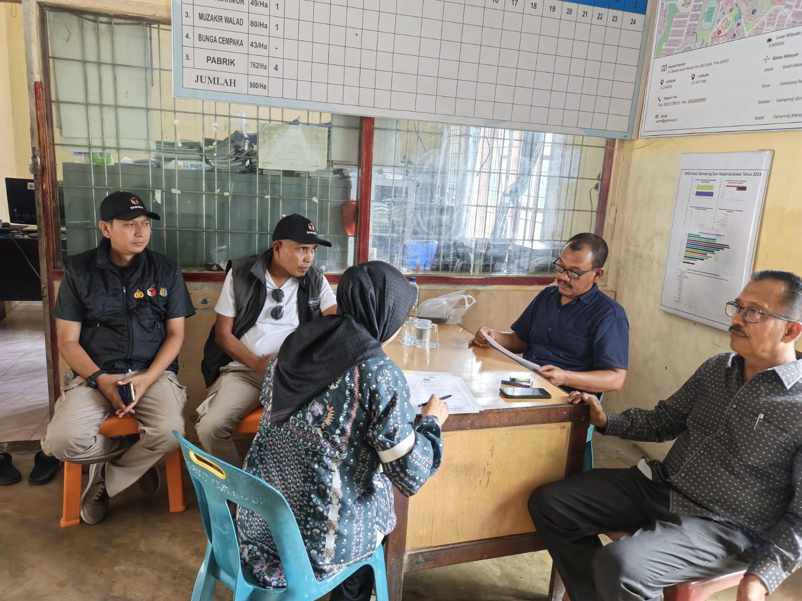Ketua dan Anggota mengawasi langsung proses pencocokan dan penelitian terbatas (coktas)