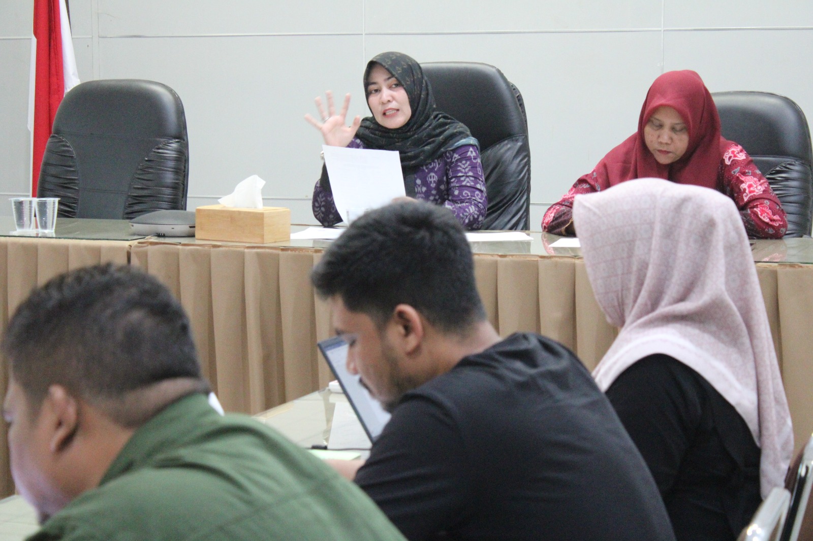 rapat lanjutan mengenai pengelolaan dan pelayanan data dan informasi publik 