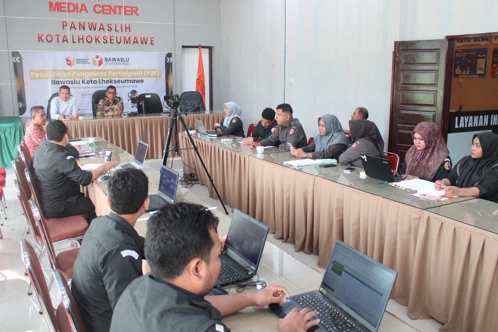 Rapat pelaksanaan kegiatan Pendidikan Pengawas Partisipatif (P2P)