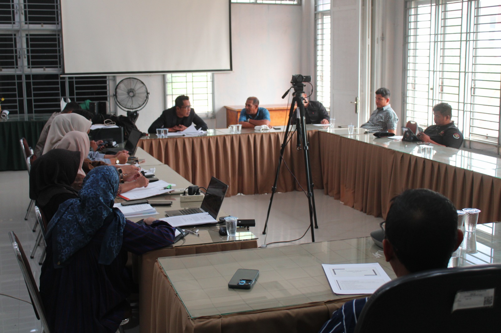 Rapat Internal Bawaslu Kota Lhokseumawe