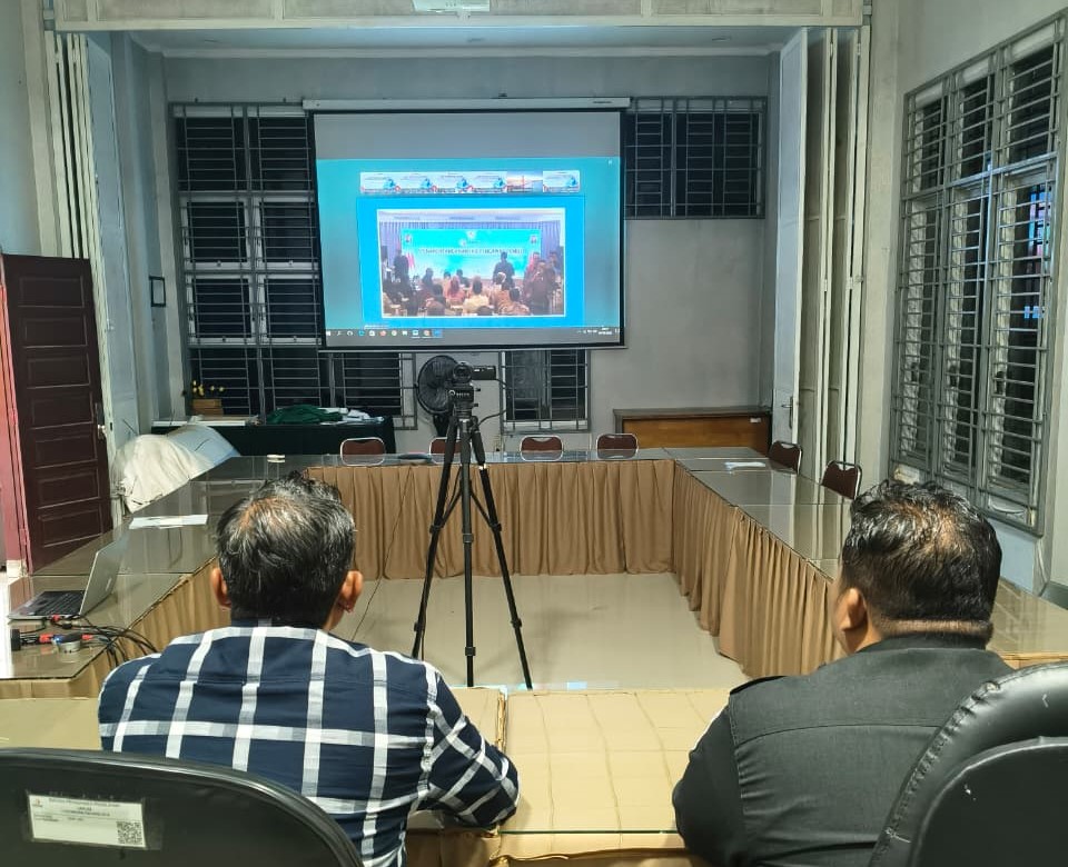 Zoom meeting bersama Bawaslu RI, Provinsi dan Kabupaten/Kota se-Indonesia