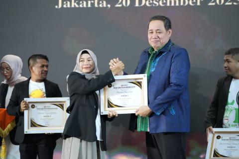 Penerimaan Penghargaan Humas Award Bawaslu 2025