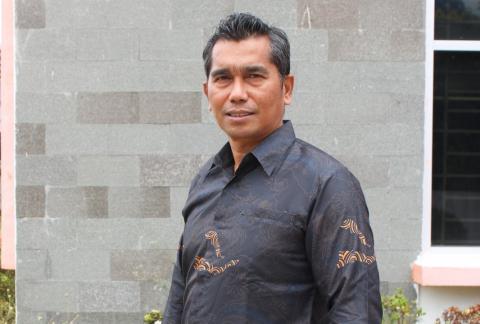 Ayi Jufridar, Koordinator Divisi Pencegahan, Partisipasi Masyarakat, dan Hubungan Masyarakat Bawaslu Kota Lhokseumawe, Aceh.