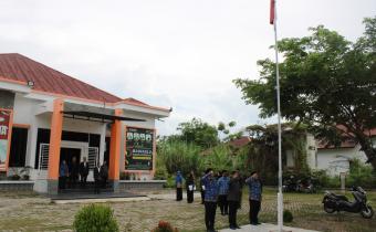 Penghormatan Bendera Merah Putih seluruh Jajaran Bawaslu Kota Lhokseumawe