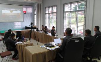 Zoom Meeting Evaluasi PDPB