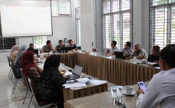 Bawaslu Kota Lhokseumawe Gelar Rapat Persiapan Kegiatan Pembinaan dan Penguatan Kelembagaan