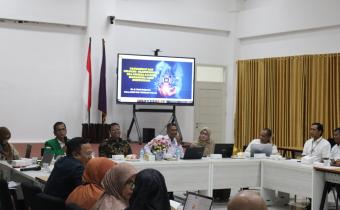 Anggota Bawaslu Kota Lhokseumawe, Ayi Jufridar, menghadiri kegiatan Lokakarya Kurikulum Magister Ilmu Komunikasi 