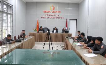  rapat pencermatan data pemutakhiran partai politik