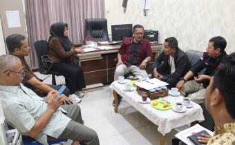 rapat koordinasi lanjutan bersama Komisi Independen Pemilihan (KIP) Kota Lhokseumawe