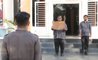 Apel Pagi dipimpin oleh Armianto