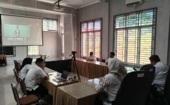 Bawaslu Lhokseumawe Ikuti Konsolidasi Nasional
