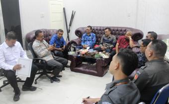 Bawaslu Kota Lhokseumawe koordinasi terkait hasil pengawasan pelaksanaan Pencocokan dan Penelitian Terbatas (Coktas) dengan KIP Kota Lhokseumawe