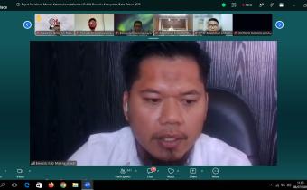 Sesi tanya jawab soal Evaluasi Monev KIP