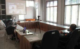 Zoom Meeting bersama Bawaslu RI, Provinsi dan Kab/Kota se-Indonesia