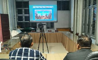 Zoom meeting bersama Bawaslu RI, Provinsi dan Kabupaten/Kota se-Indonesia