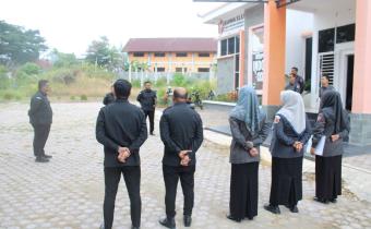 Arahan dari Anggota Bawaslu Kota Lhokseumawe Yuli Asbar