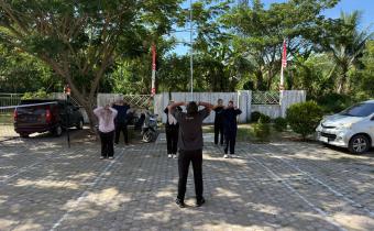 Jum'at Sehati dengan olahraga bersama